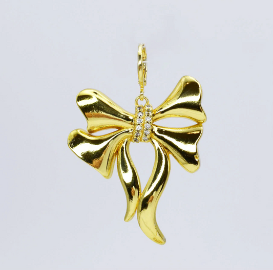Chic Bow Charm - Magpies Paducah
