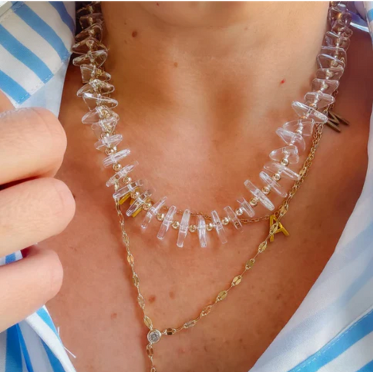 Clearly the Best Necklace - Magpies Paducah