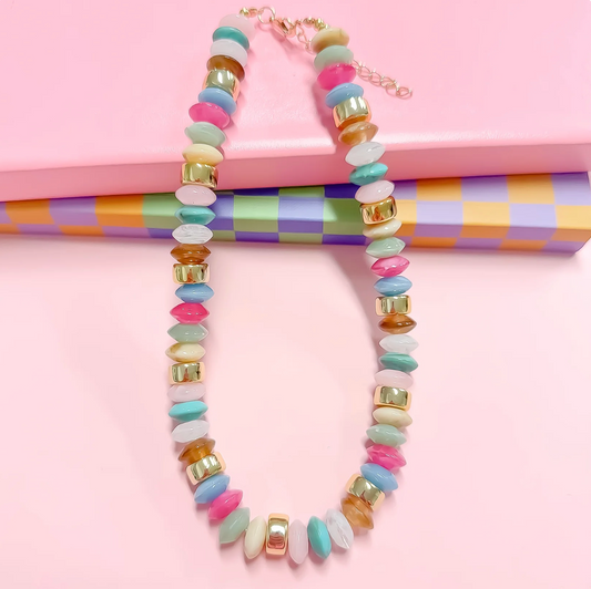 What Fun Beaded Necklace - Magpies Paducah