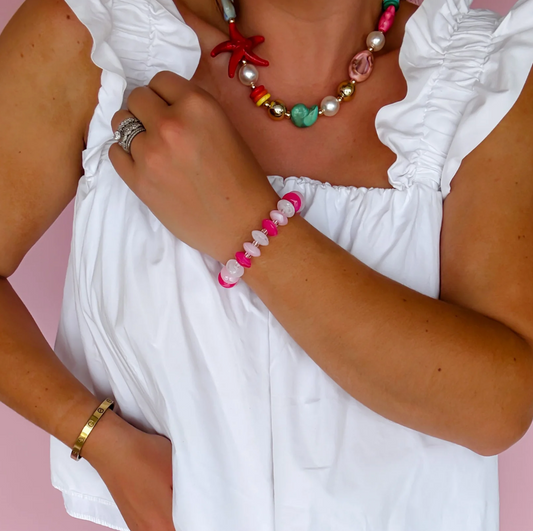 Pink Pop Bracelet