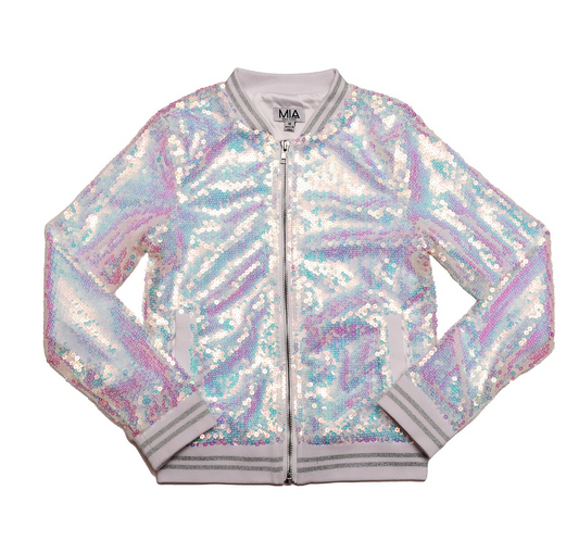 Clear Sequin Jacket - Magpies Paducah