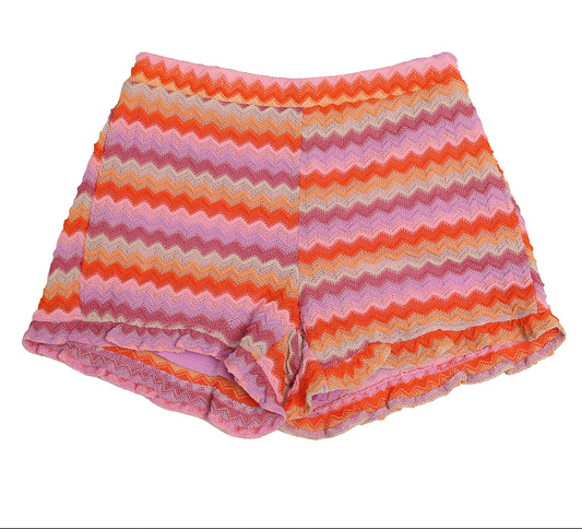 Purple Crochet Short - Magpies Paducah