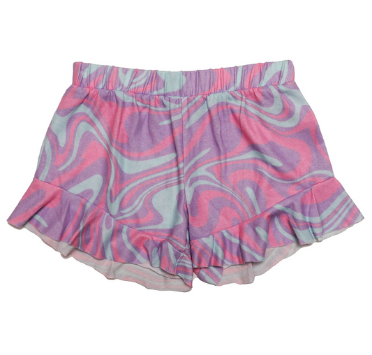Hachi Shorts, Swirl - Magpies Paducah