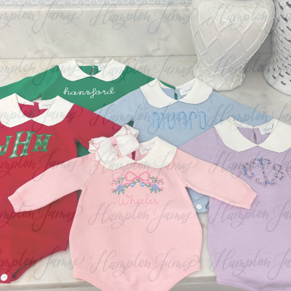 Knit Collared Bubble, Light Pink - Magpies Paducah