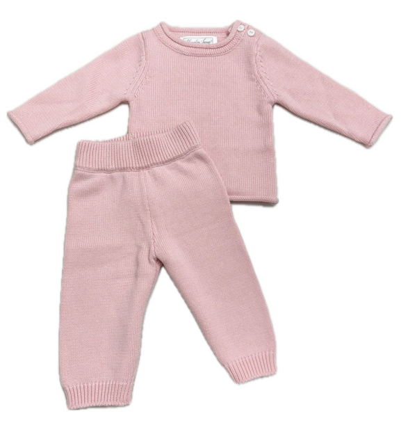 Crewneck Sweater Set, Light Pink - Magpies Paducah