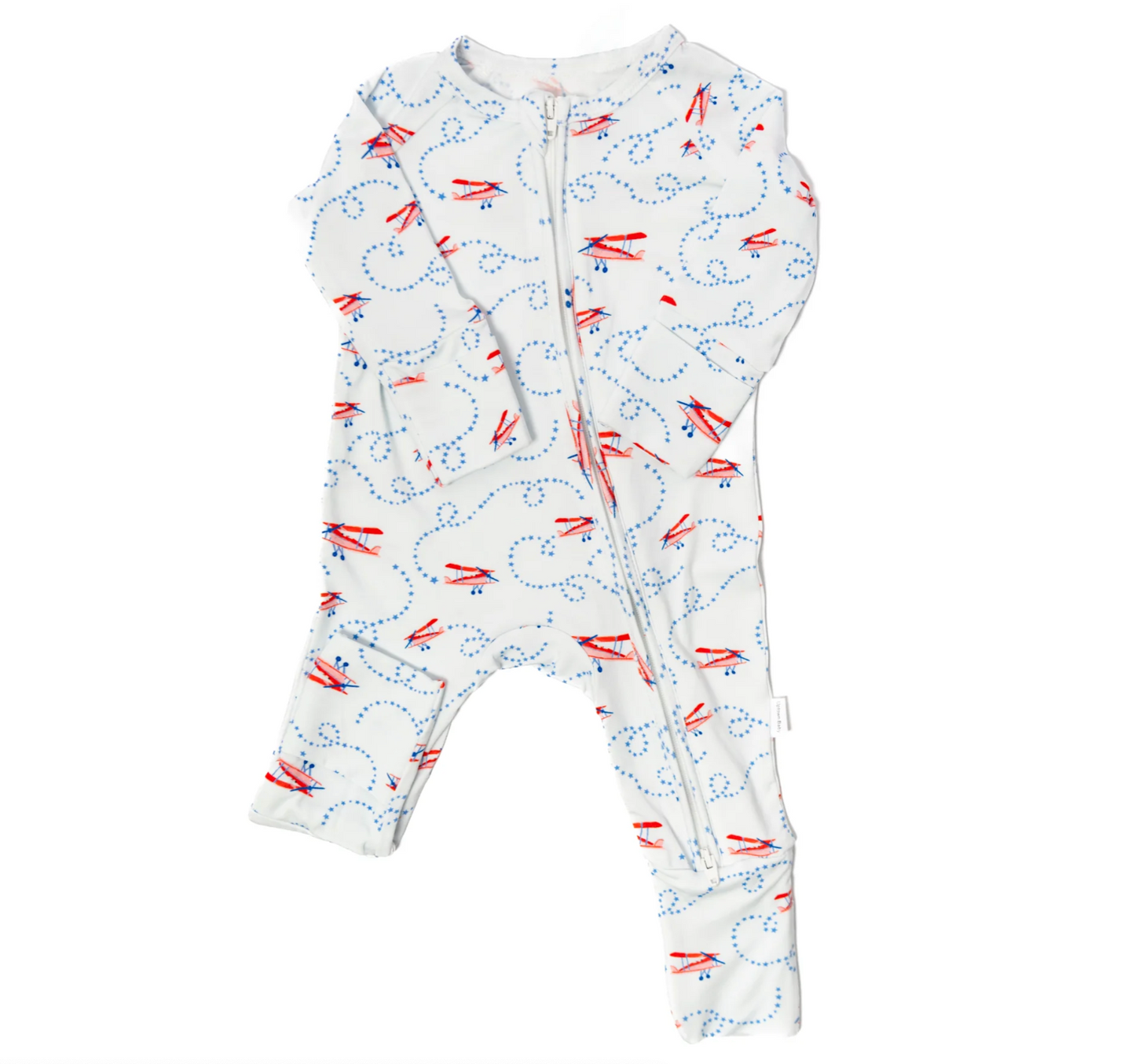 Airplanes Sleep Romper - Magpies Paducah