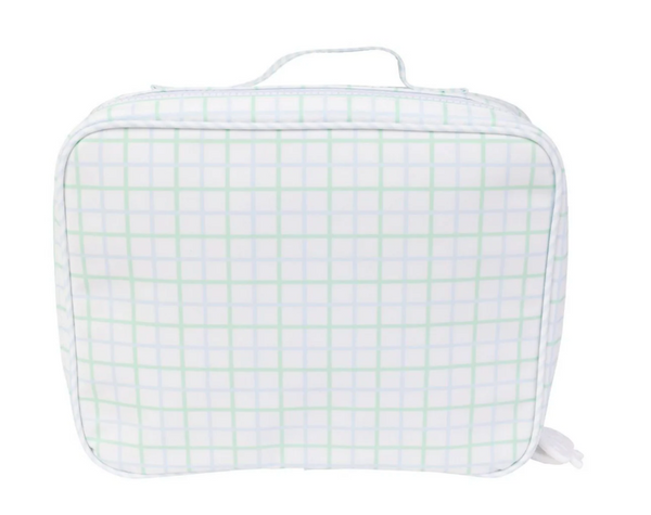 Lunchbox, Blue/Green Windowpane - Magpies Paducah