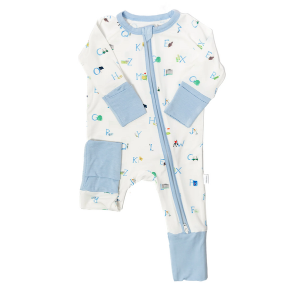 Golf ABCs Sleep Romper - Magpies Paducah