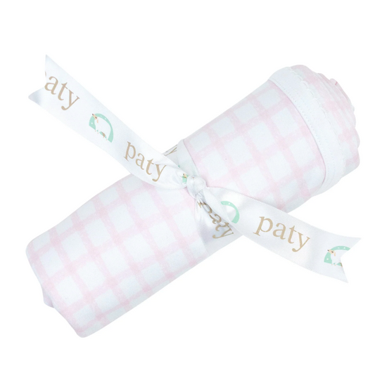 Pima Blanket, Pink Gingham - Magpies Paducah