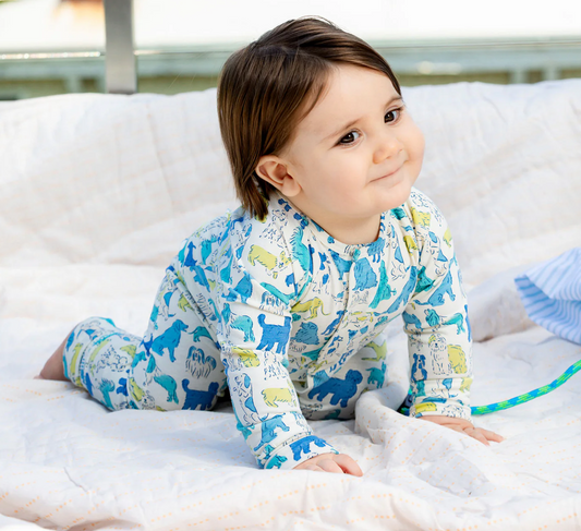 Convertible Coverall, It's a Blue Paw-ty - Magpies Paducah