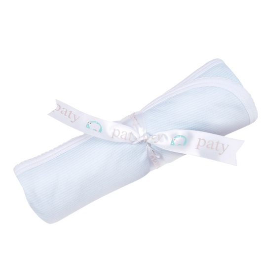 Pima Blanket, Blue Stripe - Magpies Paducah