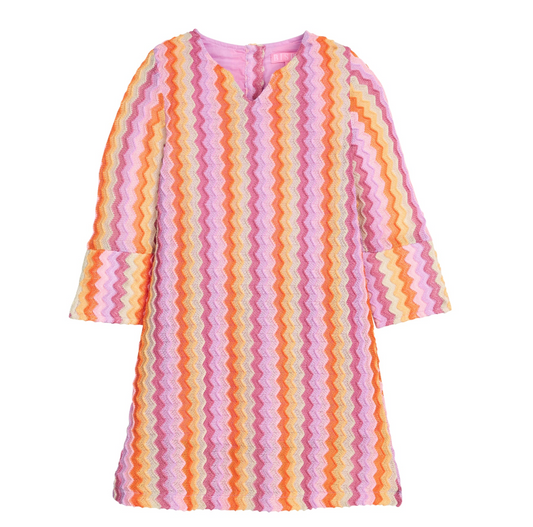 Natalie Dress, Milan Multi ZigZag - Magpies Paducah