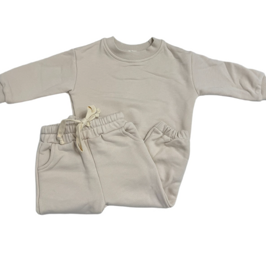 Jogger Set, Oatmeal