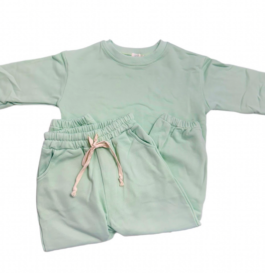 Jogger Set, Light Green