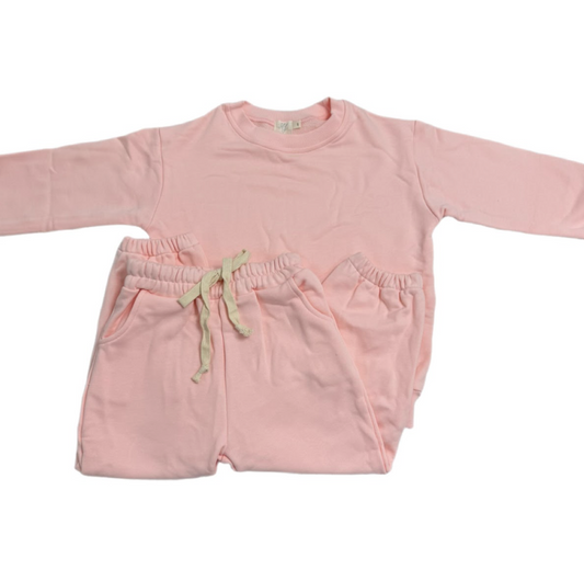 Jogger Set, Light Pink