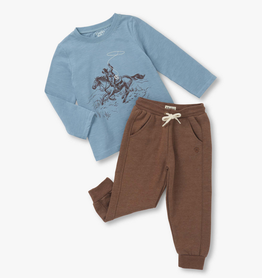 Tee + Jogger Set, Ranch - Magpies Paducah