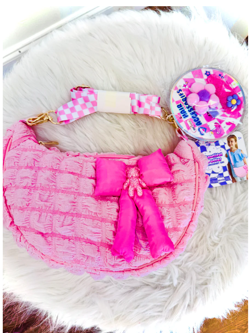 Puffer Crossbody, Pink - Magpies Paducah
