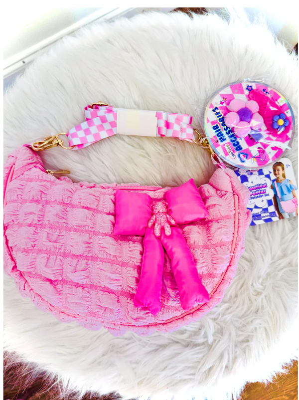 Puffer Crossbody, Pink - Magpies Paducah