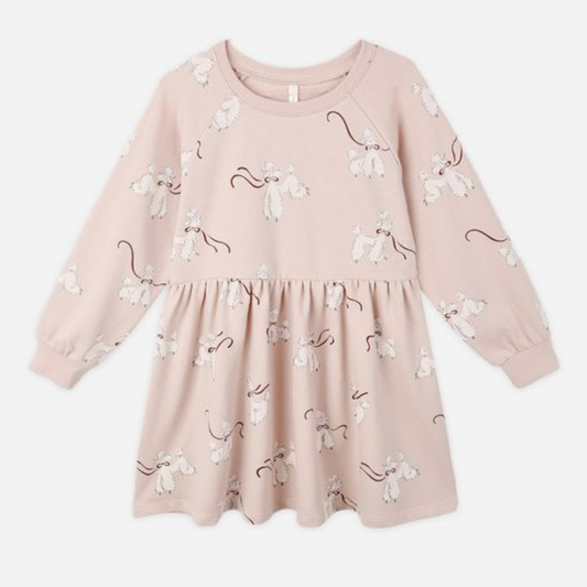 Raglan Dress, Poodles - Magpies Paducah