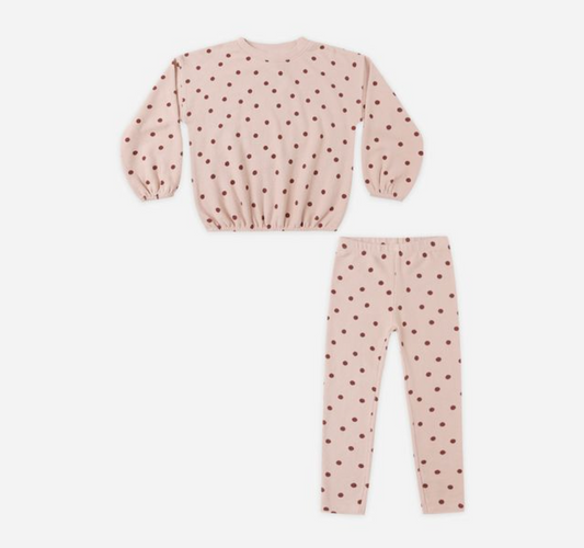 Spongey Knit Set, Polka Dot - Magpies Paducah