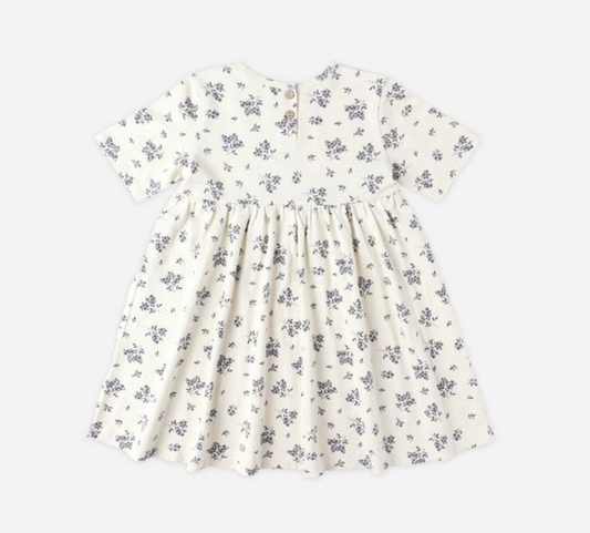 Finn Dress, Blue Floral - Magpies Paducah