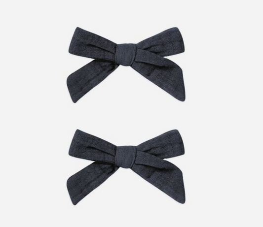 Bows, Set of 2 | Navy - Magpies Paducah