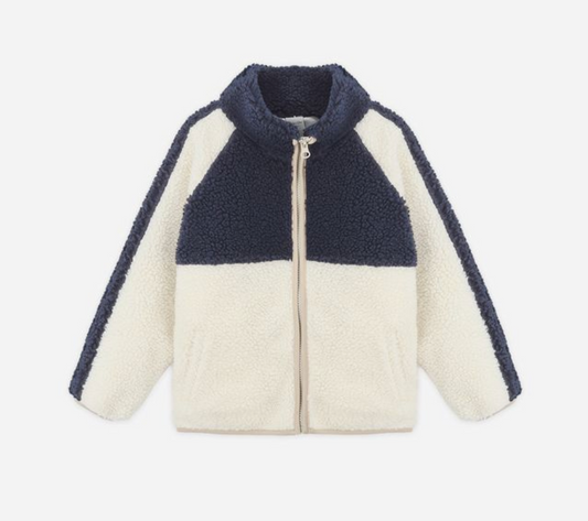 Sherpa Trails Jacket, Navy Color Block - Magpies Paducah