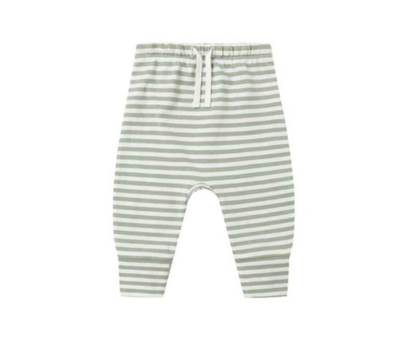 Drawstring Pant, Fern Stripe