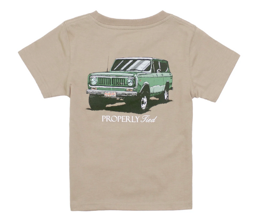 Short Sleeve Tee, Sand Joyride - Magpies Paducah