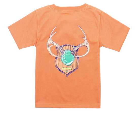 Short Sleeve Tee, Mango Antler Mount - Magpies Paducah