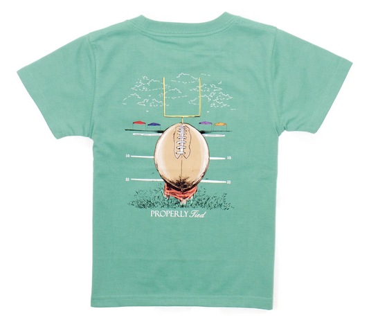 Short Sleeve Tee, Ivy Field Goal - Magpies Paducah