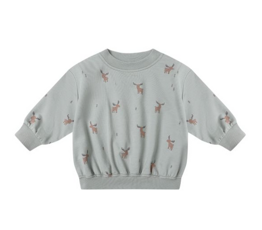 Relaxed Sweatshirt, Moose