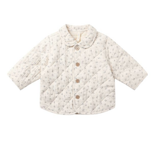 Quilted Jacket, Bluebell - Magpies Paducah