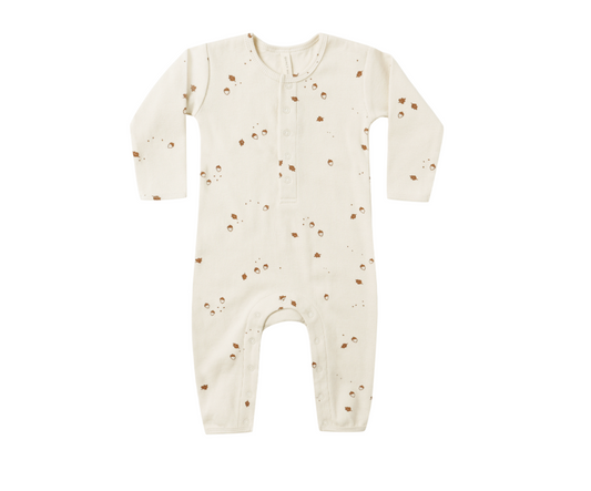 Ribbed Baby Jumpsuit, Acorns - Magpies Paducah