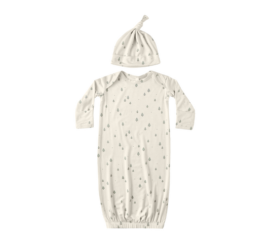 Bamboo Gown + Hat Set, Trees - Magpies Paducah