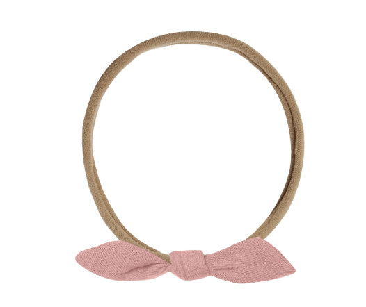 Little Knot Headband, Rose - Magpies Paducah