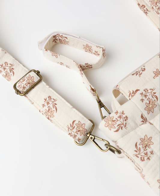 Diaper Bag + Changing Pad Set, Daylily - Magpies Paducah