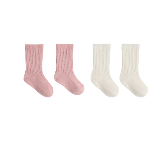 Socks Set | Natural, Rose - Magpies Paducah