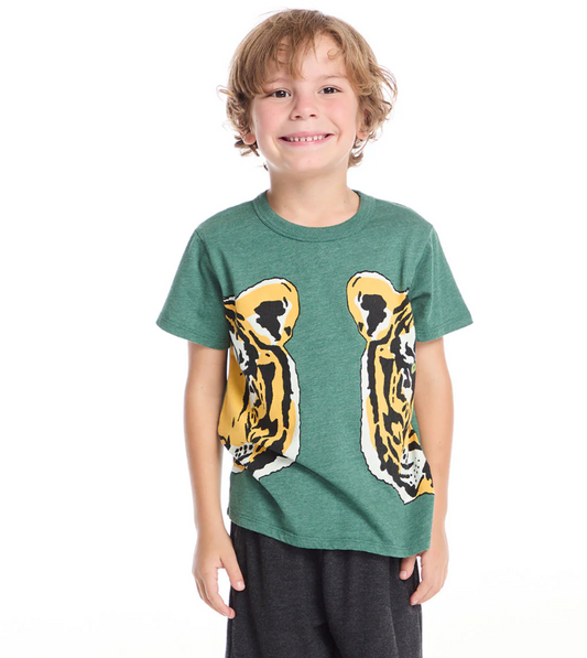 Vintage Jersey T-shirt, Tiger Eyes