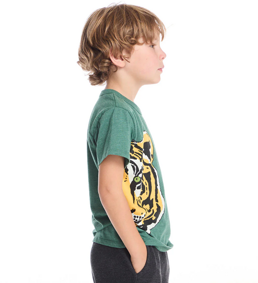 Vintage Jersey T-shirt, Tiger Eyes