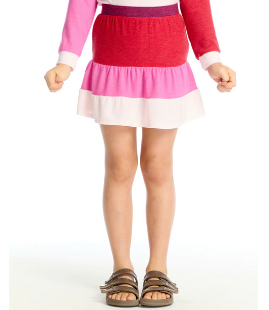 Peplum Skort, Pinky