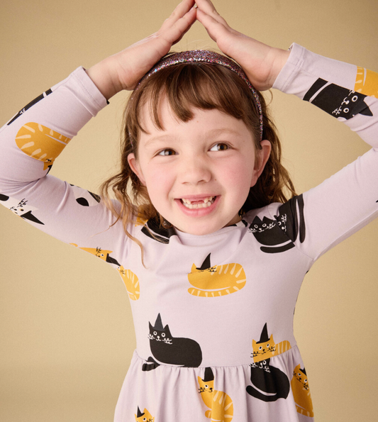 Ballet Dress, Cats in Hats - Magpies Paducah