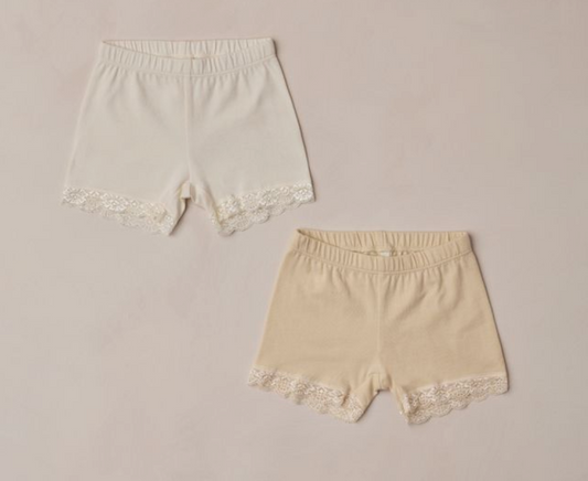Cartwheel Shorts | Ivory, Ecru - Magpies Paducah