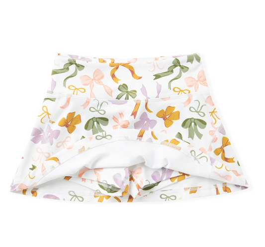 Tennis Skirt, Fall Bows - Magpies Paducah