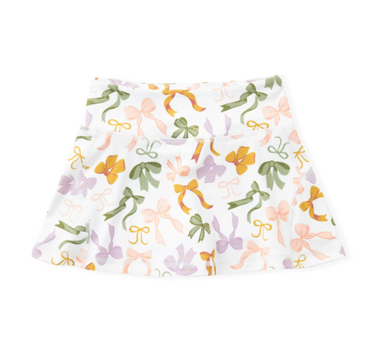 Tennis Skirt, Fall Bows - Magpies Paducah