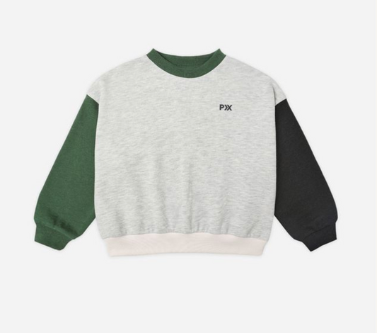 Relaxed Sweatshirt, Heathered Ash - Magpies Paducah