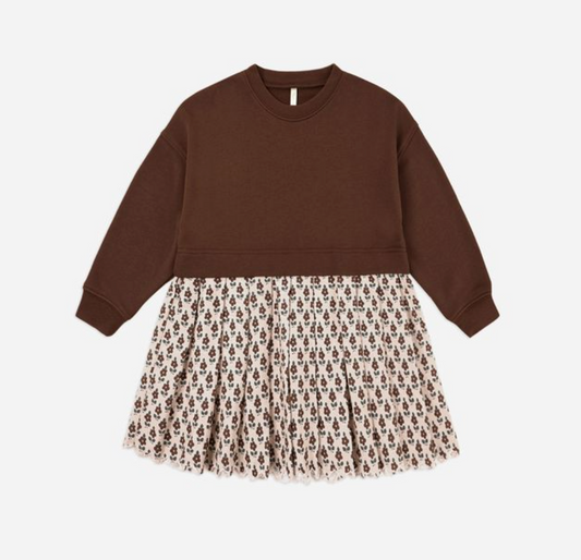 Sweatshirt Dress, Vintage Bloom - Magpies Paducah