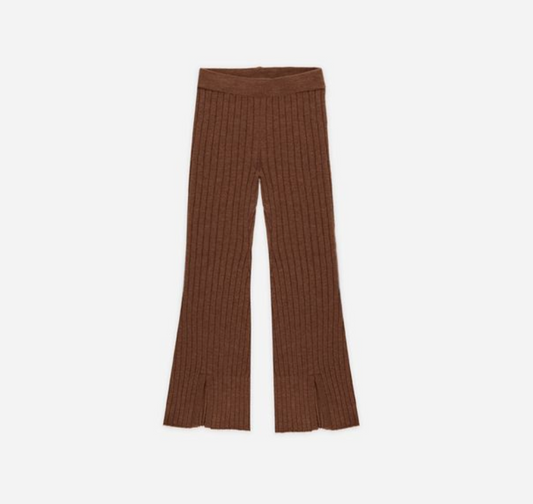 Flare Knit Pant, Brown - Magpies Paducah