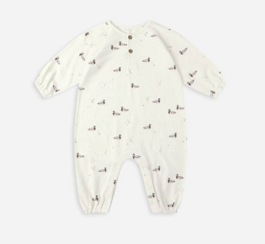 Henley Jumpsuit, Ducks - Magpies Paducah
