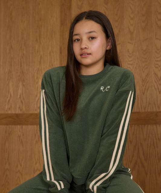 Teen Oversized Sweatshirt, Green - Magpies Paducah